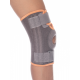 Medical Brace Επιγονατίδα Neoprene με πλαστικές εύκαμπτες μπανέλες παιδικό MB.4040 γκρι-πορτοκαλί