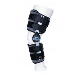 Medical Brace Νάρθηκας μηροκνημικός λειτουργικός με γωνιόμετρο PREMIUM SHORT FULL – FOAM 40 cm MB.9001 one size