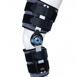 Medical Brace Νάρθηκας μηροκνημικός λειτουργικός με γωνιόμετρο PREMIUM LONG FULL –FOAM 50 cm MB.9006 one size