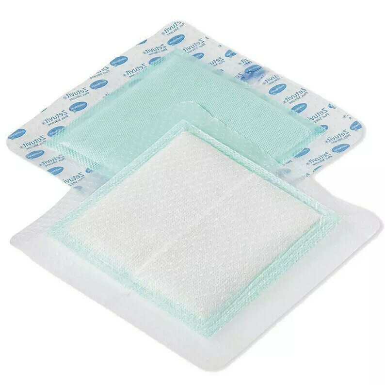 Hartmann Zetuvit Plus Silicone Border Επιθέματα Κατακλίσεων 17.5x17.5 cm 1 τεμάχιo