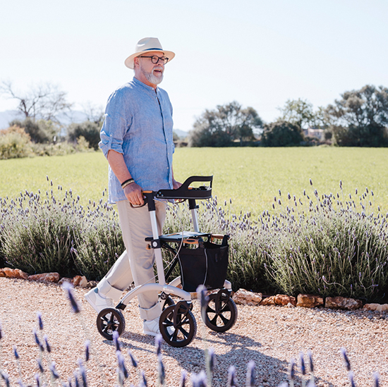 Allround Rollator - Περιπατητήρας εσωτερικού και εξωτερικού χώρου Saljol 