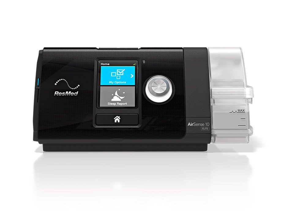 ResMed Cpap σταθερής πίεσης AirSense 10 Elite μαύρο 37265