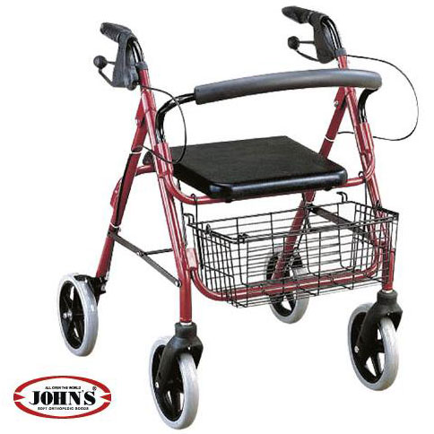 Τροχήλατος Περιπατητήρας Rollator (4 ρόδες) 24104 JOHN'S